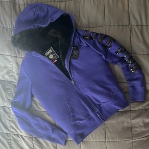 Love Pink fur lining jacket